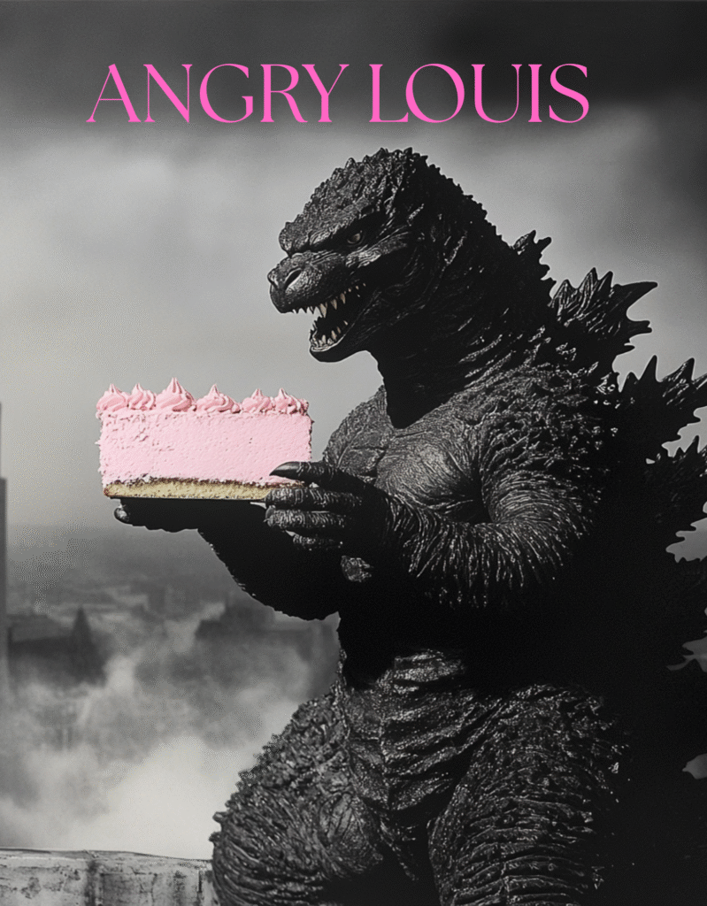 Godzilla- Angry Louis